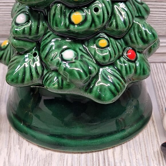 Avon Merry Christmas Tree Holiday Hostess Appetizer Vtg Retro - Picture 8 of 14